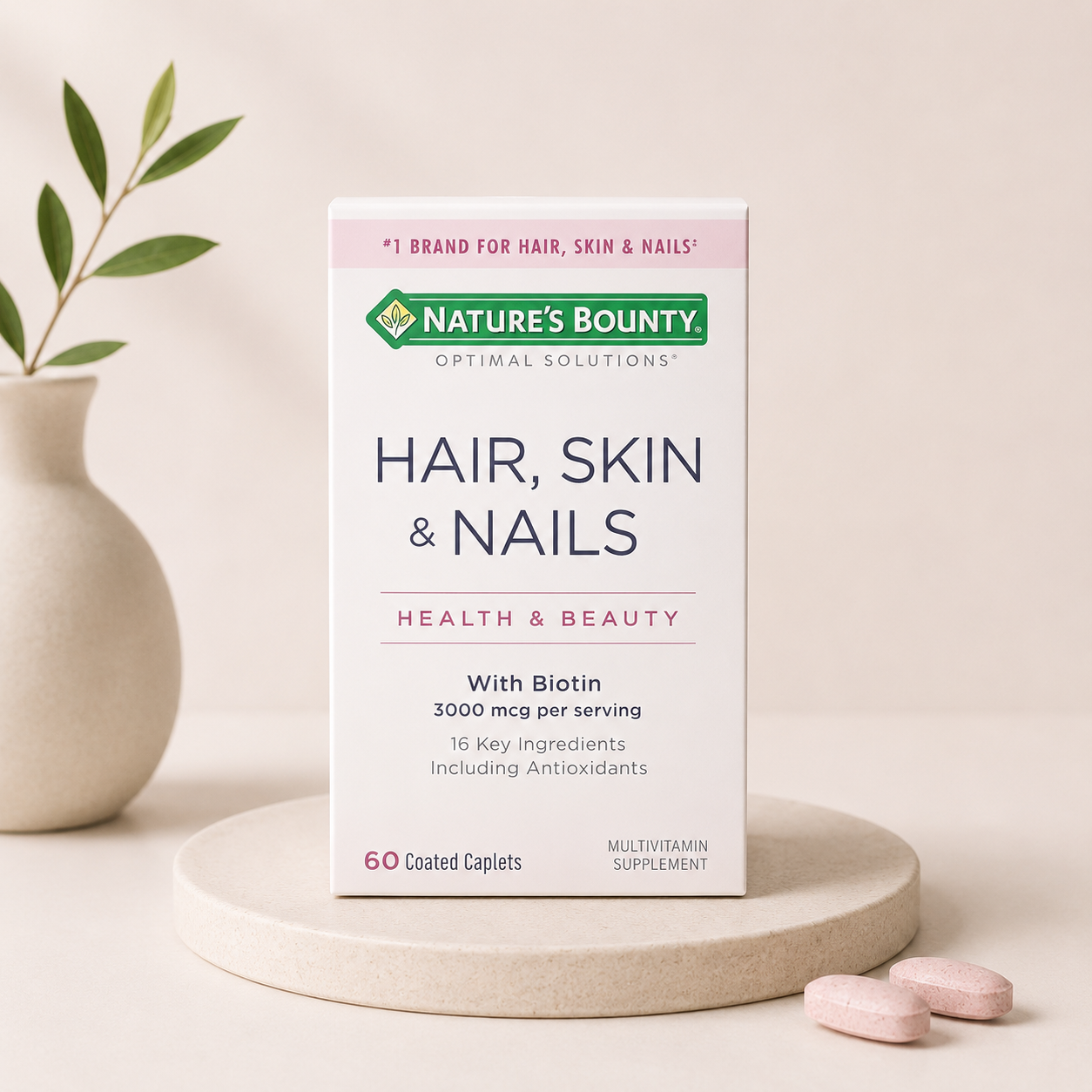 CAPSULAS PARA EL CABELLO, UNAS Y PIEL