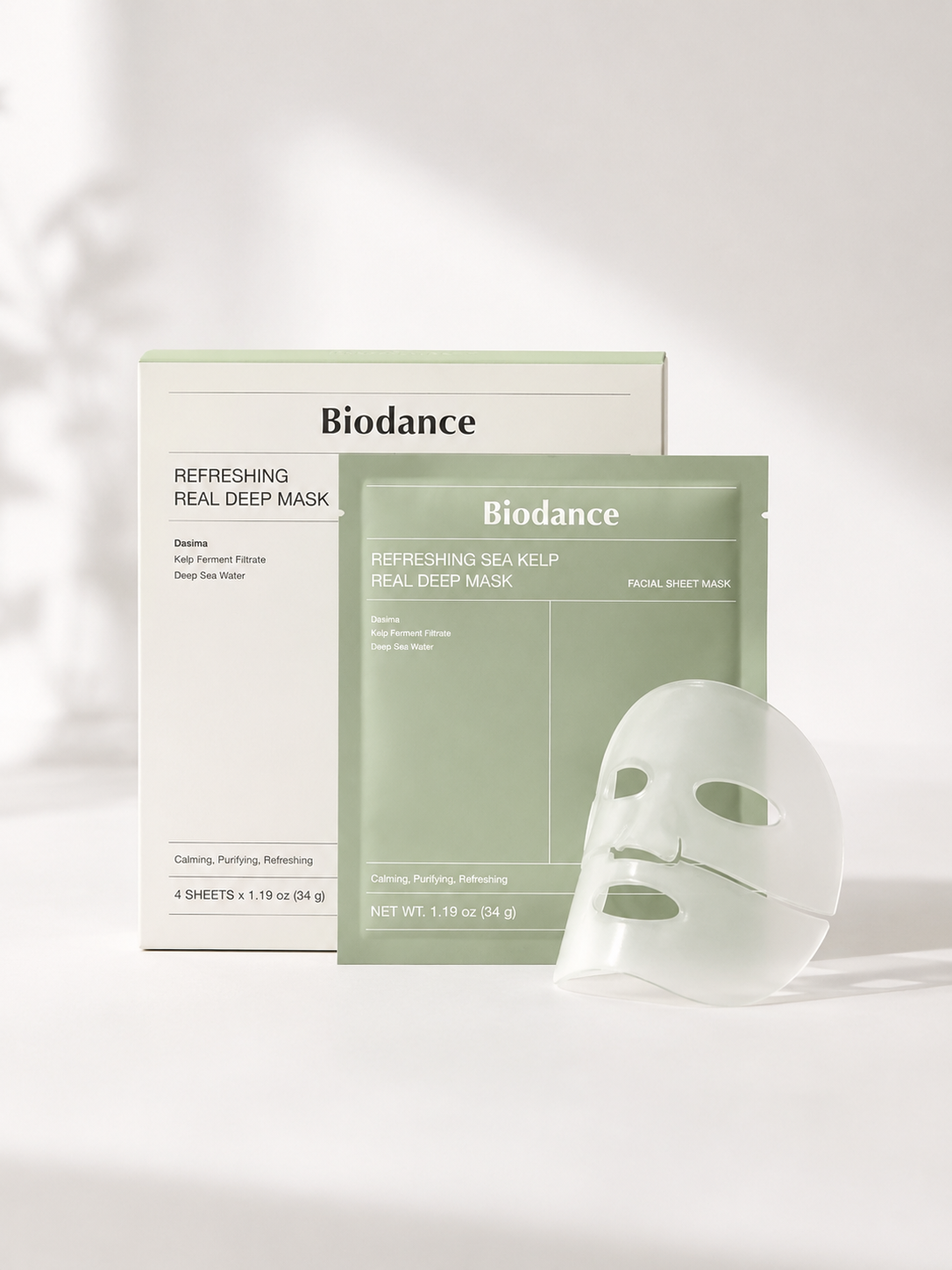 MASCARILLA BIODANCE REFRESHING SEA KELP DEEP MASK