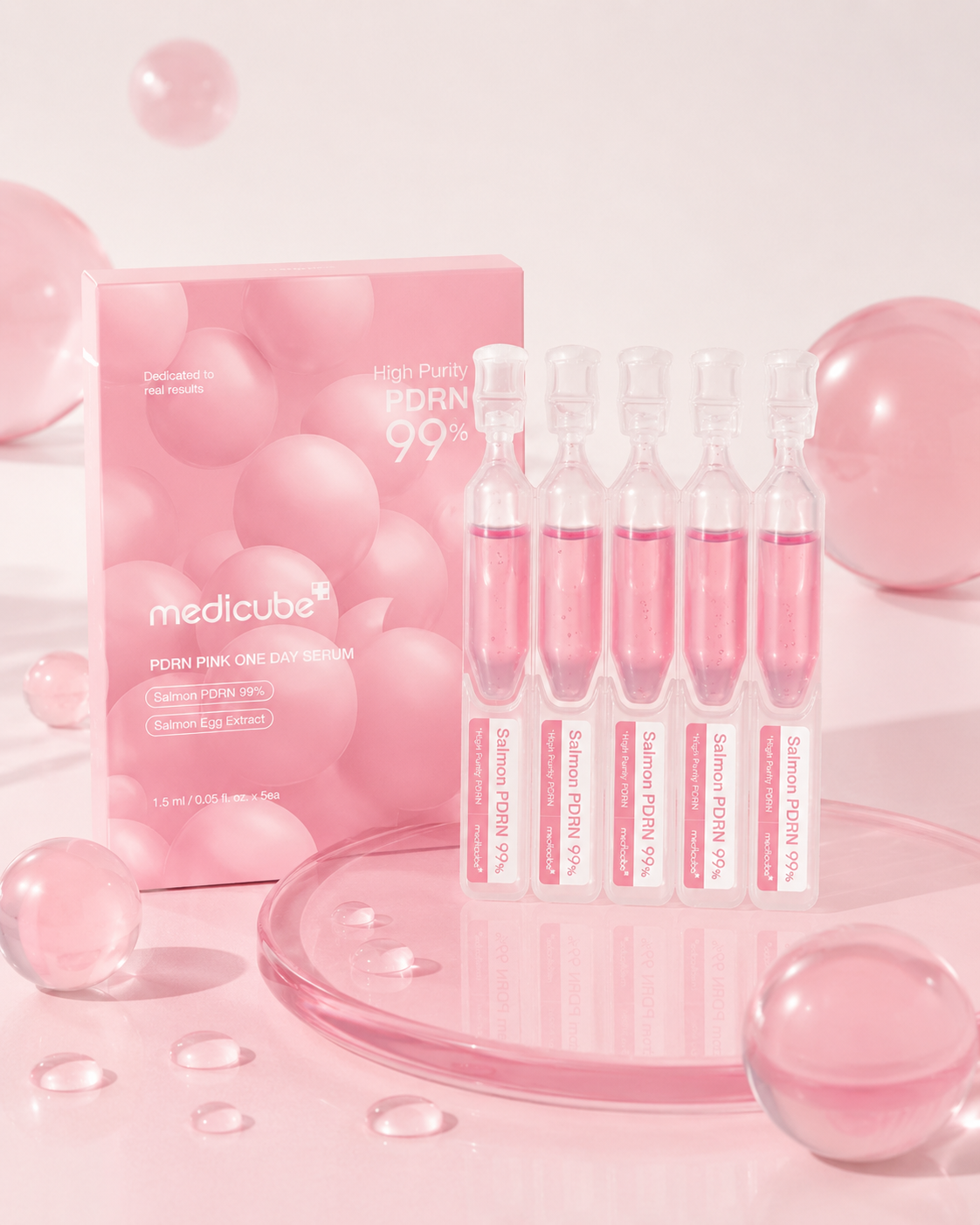 MEDICUBE PDRN PINK ONE DAY SERUM