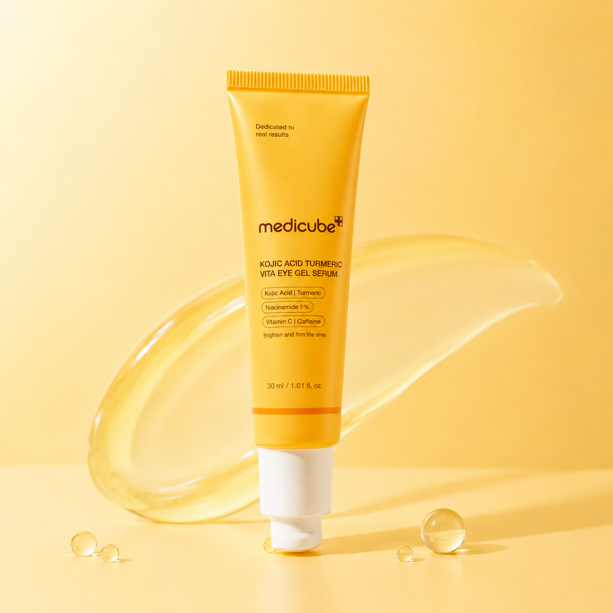 MEDICUBE CONTORNO DE OJOS CON ACIDO KOJICO Y CURCUMA