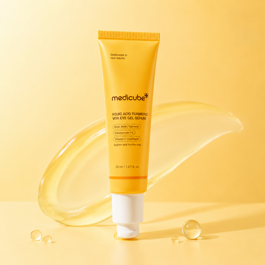 MEDICUBE CONTORNO DE OJOS CON ACIDO KOJICO Y CURCUMA