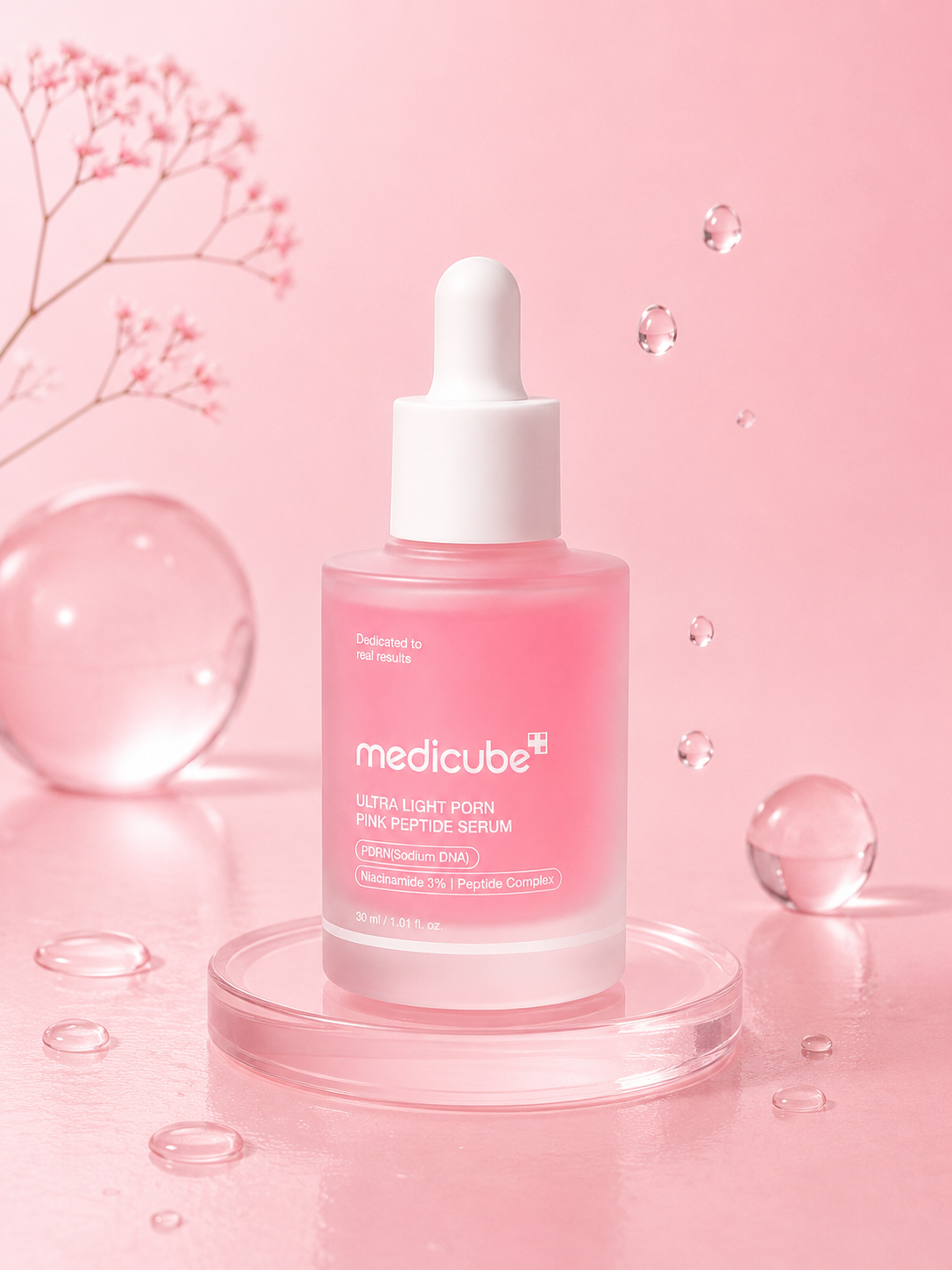 MEDICUBE ULTRALIGHT PDRN PINK PEPTIDE SERUM